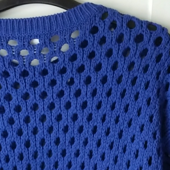 Club Monaco Crochet Open Knit sweater - Picture 7 of 7